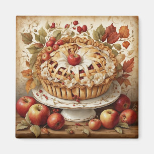 Magnet à tarte d'automne