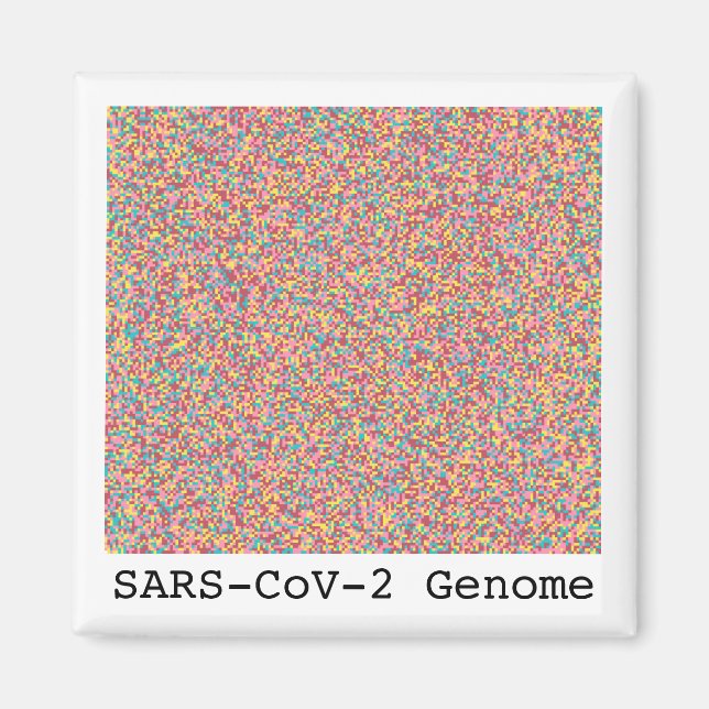 Magnet ADN de coronavirus (Devant)