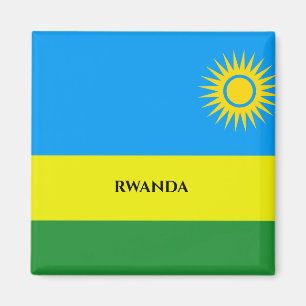 Magnet Afrique du drapeau du Rwanda