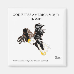 Magnet : AMÉRICAIN BALD EAGLE