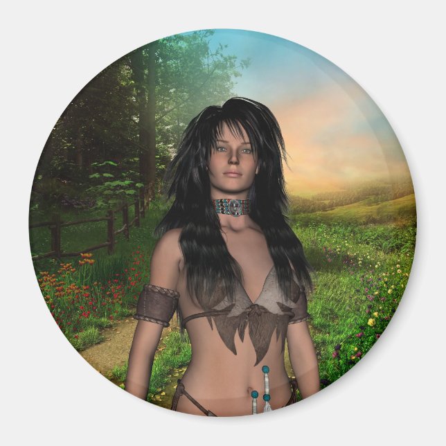 Magnet amérindien (Devant)