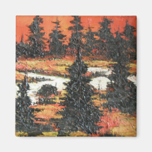 Magnet Ann Hayes Peinture Arbre Delight