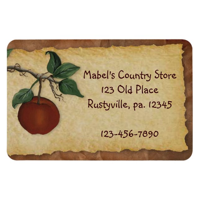Magnet Apple Premium Orchard (Horizontal)