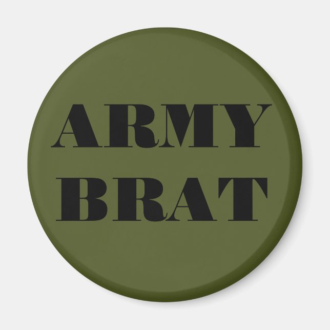Magnet Army Brat (Devant)