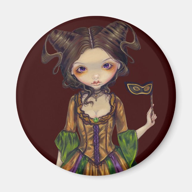 Magnet "Au bal masqué" (Devant)