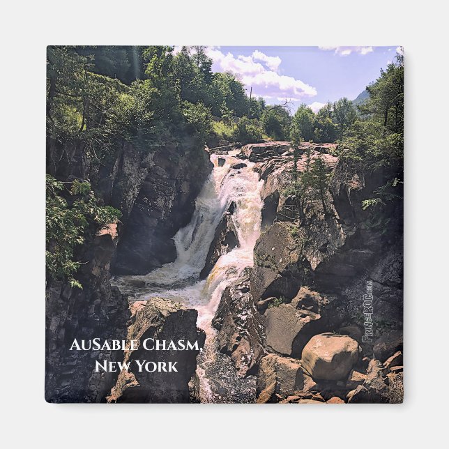 Magnet - AuSable Chasm NY (Devant)