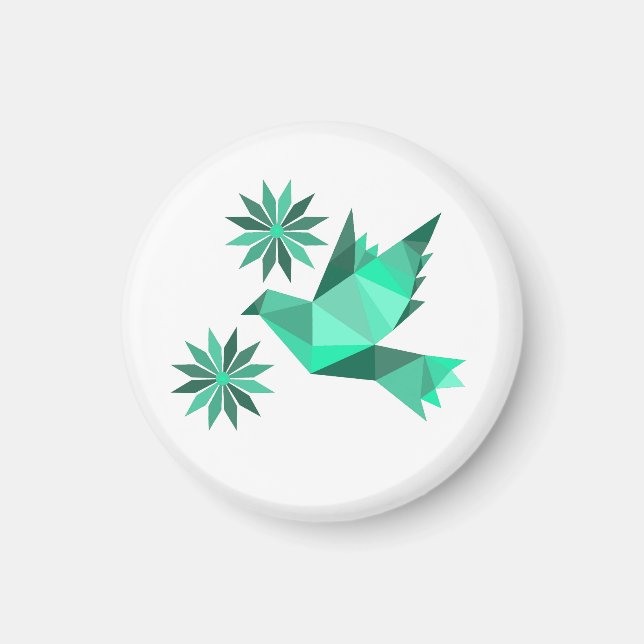 MAGNET AVEC OISEAUX (Devant)