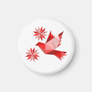 MAGNET AVEC OISEAUX