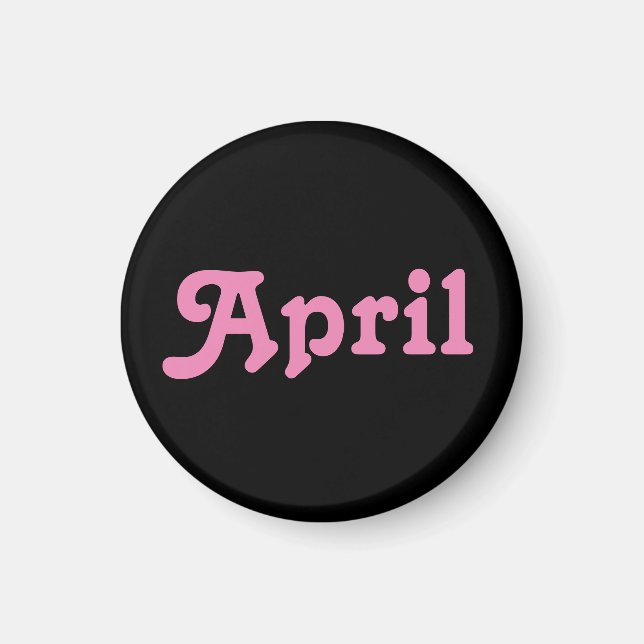 Magnet avril (Devant)