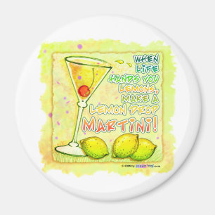 Magnet - baisse de citron Martini
