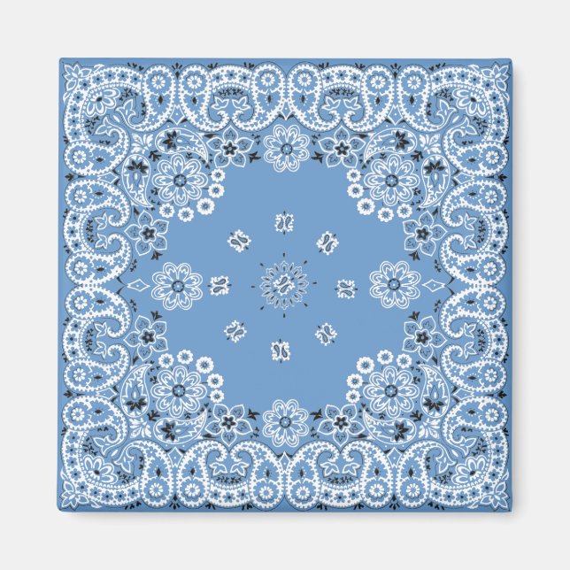 Magnet Bandana bleu (Devant)