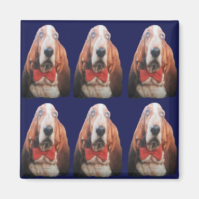 Magnet Basset Hounds (Devant)