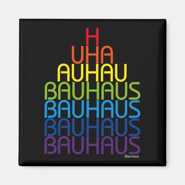 Magnet Bauhaus (Devant)