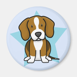 Magnet Beagle étoile de Kawaii