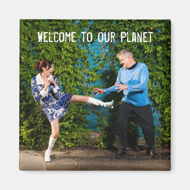 Magnet - Bienvenue sur notre planète (Devant)