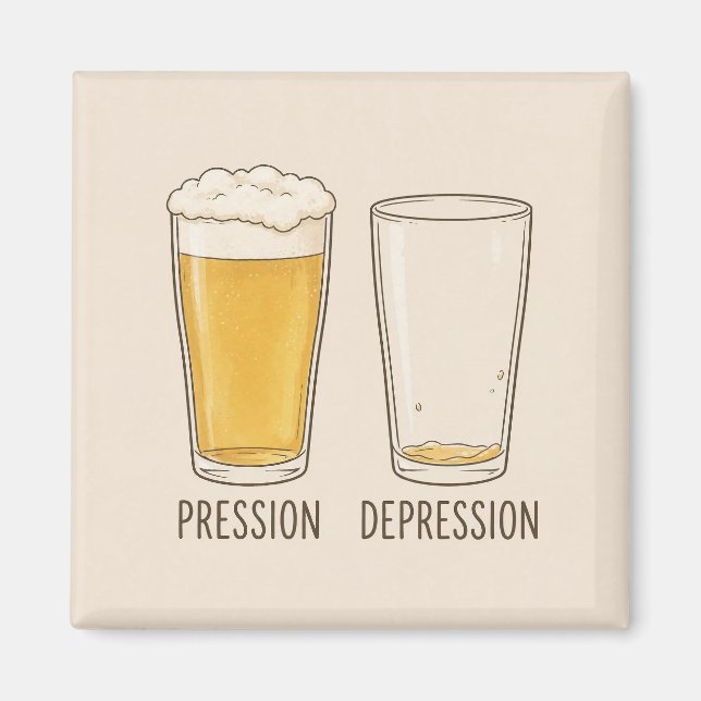 Magnet Bière pression (Devant)