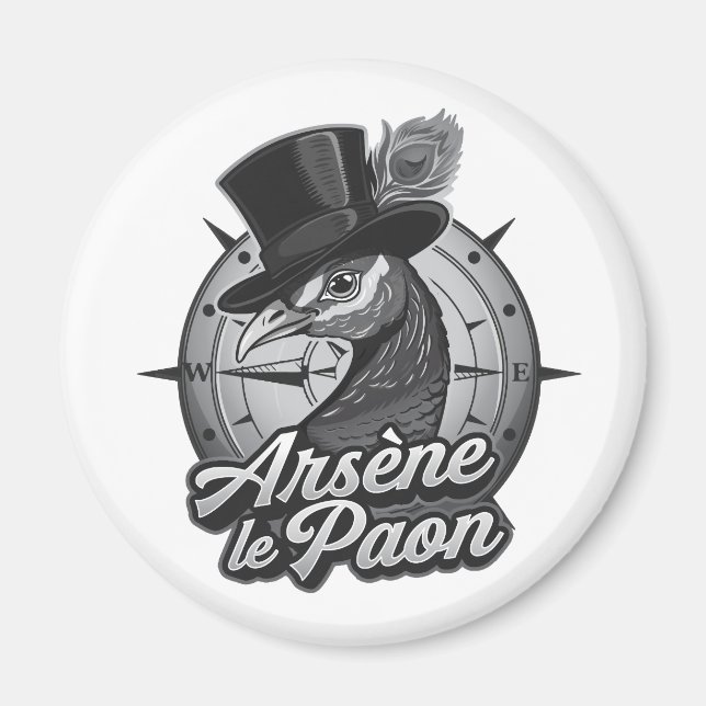 Magnet "Black & White" (Devant)