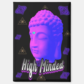 Magnet Bouddha à haute pensée