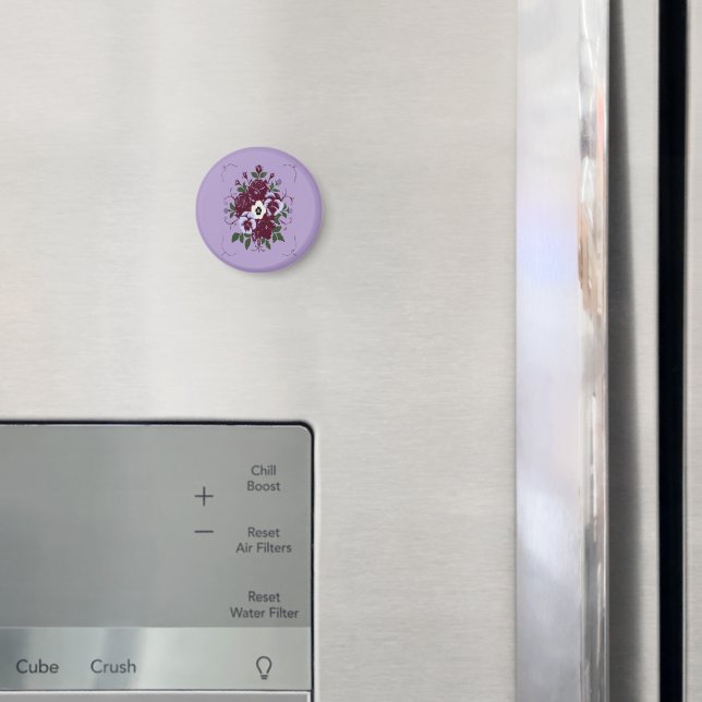 Magnet Bouquet de Violettes (In situ (réfrigérateur))