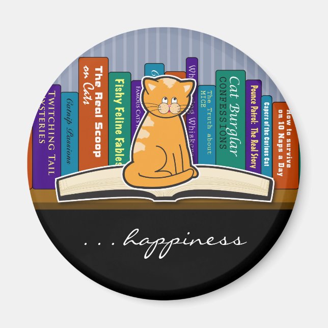 Magnet Buddy du livre de chat (Devant)