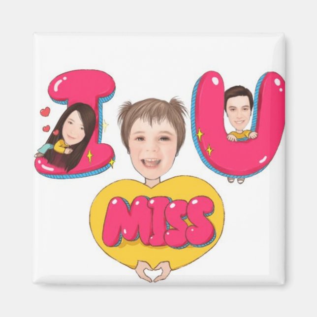 Magnet - Carré (Devant)