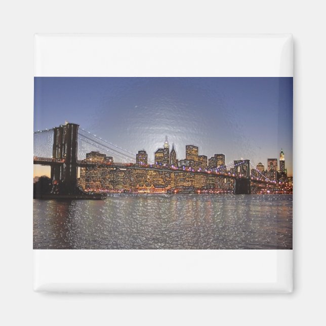 Magnet carré (Devant)