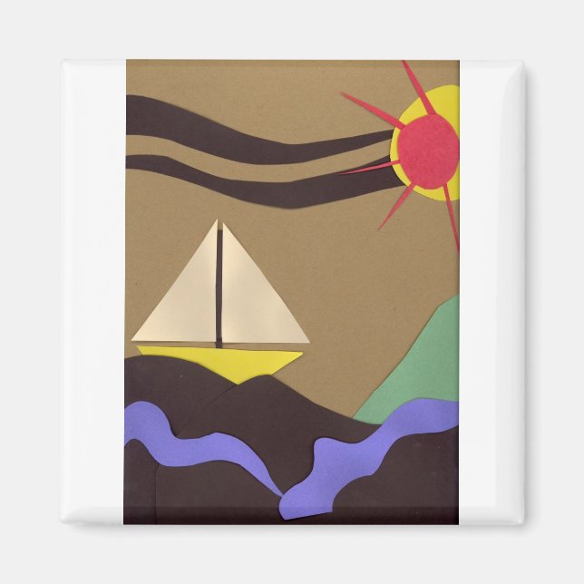 Magnet carré (Devant)