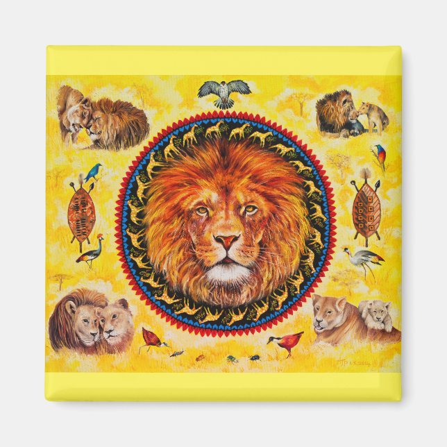 Magnet carré (Devant)