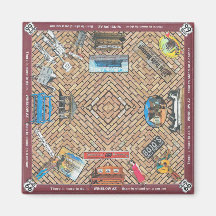 MAGNET carré DES CHOSES À FAIRE DANS WINSLOW ARIZO