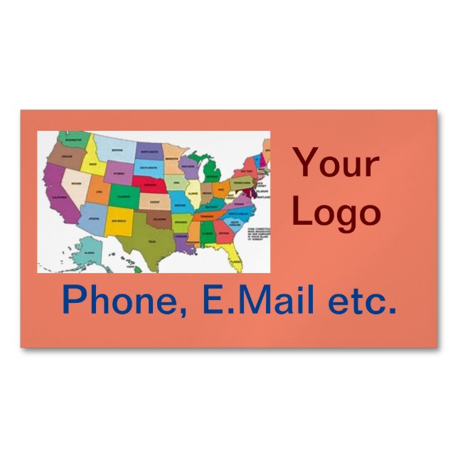 Magnet carte de visite (devant)