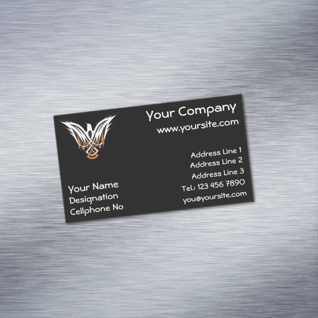 Magnet Carte de visite d'oiseaux celtes (In Situ)