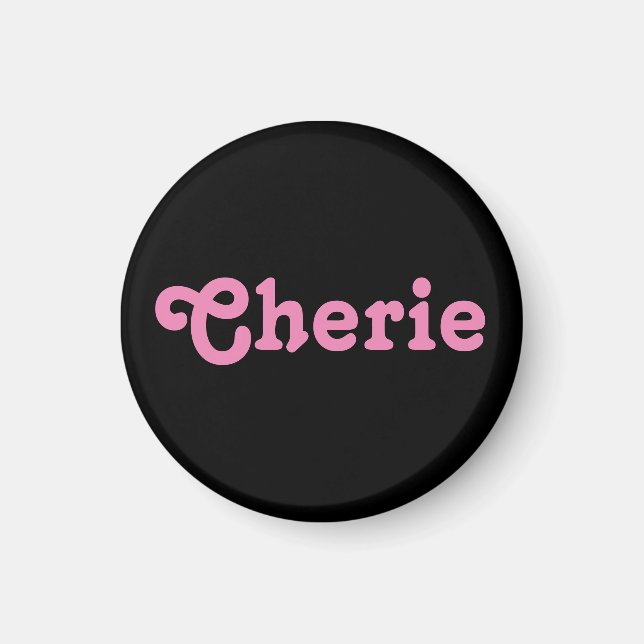 Magnet Cherie (Devant)