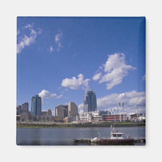 Magnet Cincinnati Cityscape (Devant)