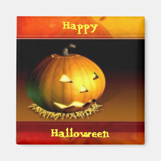 Magnet Citrouille d'Halloween