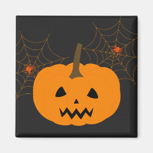 Magnet Citrouille d'Halloween