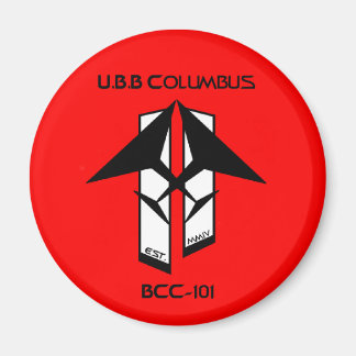 Magnet Columbus de l'U.B.