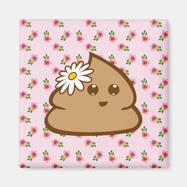 Magnet Cute Lil Poo (Devant)