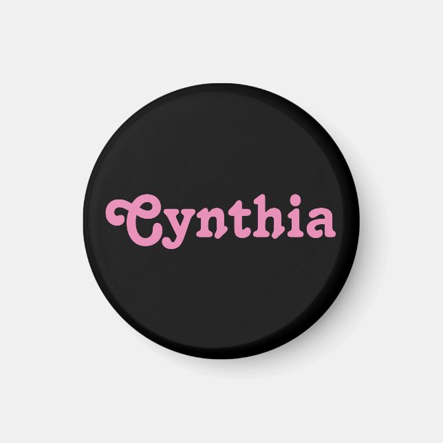 Magnet Cynthia (Devant)