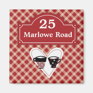 MAGNET D'ADRESSE MAISON