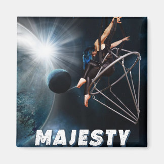 Magnet d'affiche du show d'arts de la Majesté