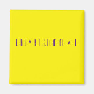 Magnet d'affirmation