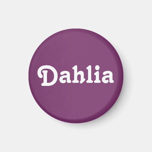 Magnet Dahlia (Devant)