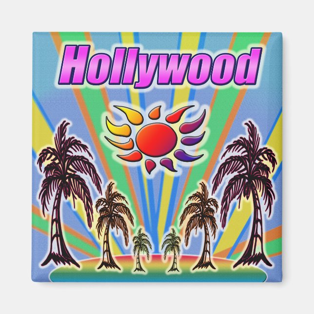 Magnet d'amour d'été d'Hollywood (Devant)