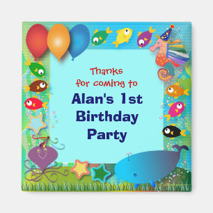 Magnet d'anniversaire : 002