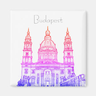 Magnet d'architecture de Budapest Hongrie