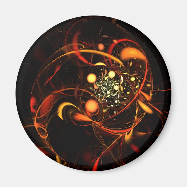 Magnet d'art Abstrait (Devant)