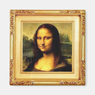 Magnet d'art - Mona Lisa par Leonardo da Vinci