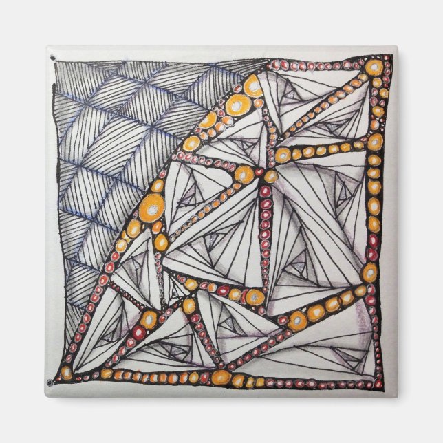 Magnet de 2 pouces avec art original (Devant)