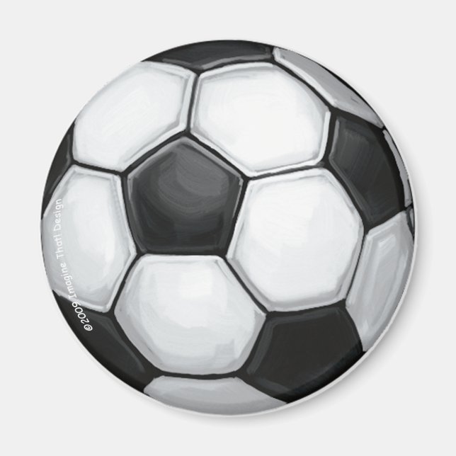 Magnet de balle de football (Devant)