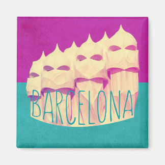 Magnet de Barcelone Gaudi Paradise